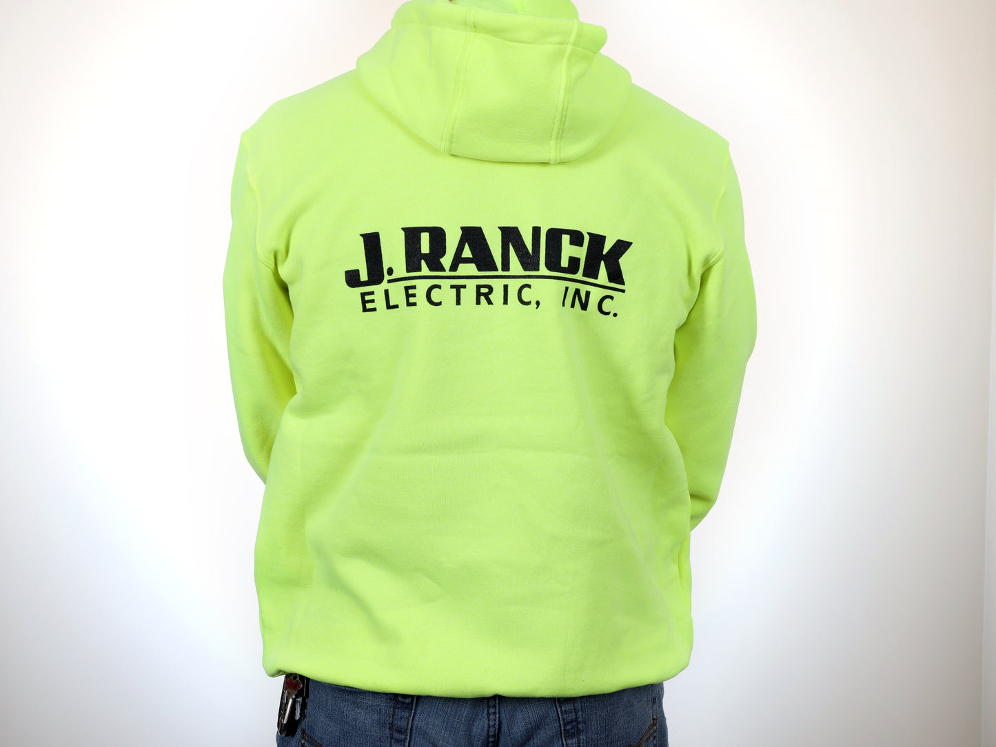 Carhartt Loose Fit High Vis Midweight Hooded Pullover Sweatshirt