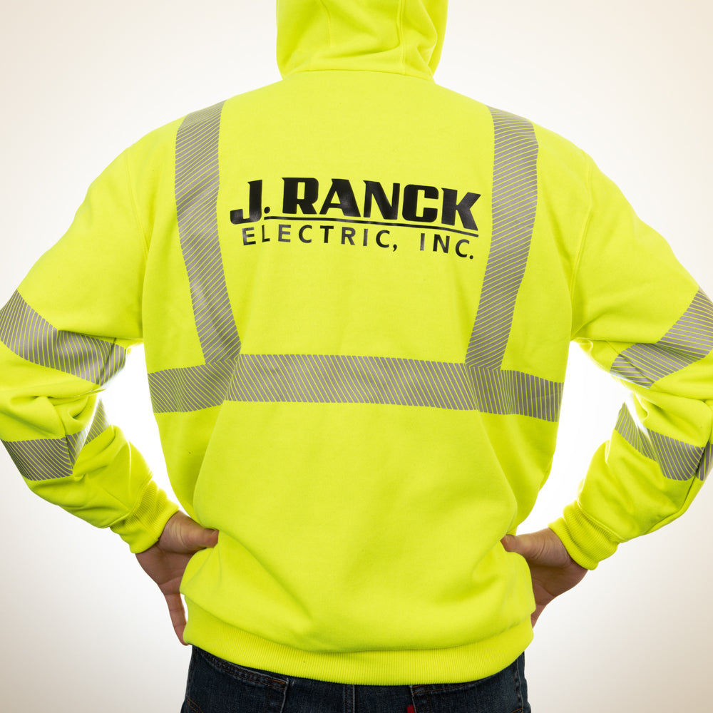 Carhartt High-Vis Loose Fit Midweight Thermal Lined Full Zip Sweatshirt