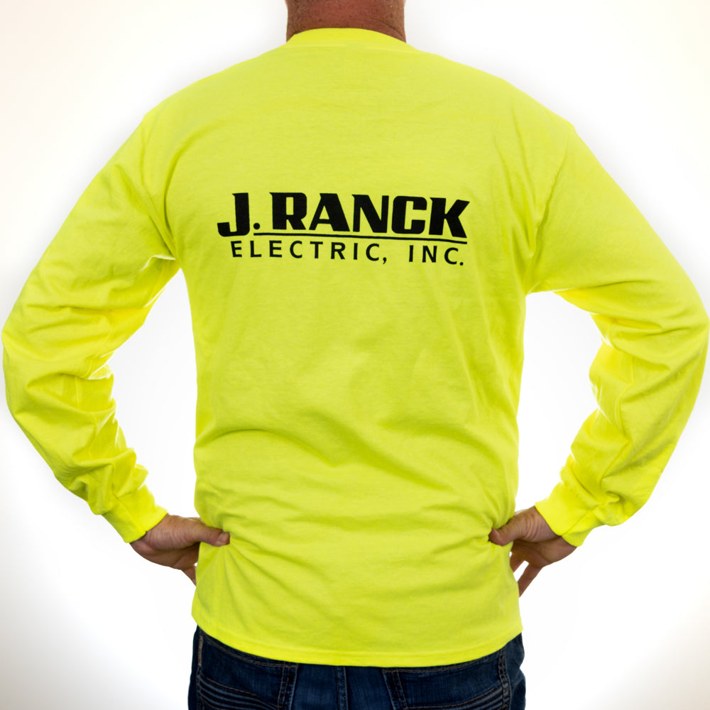 Gildan Long Sleeve High-Vis T-Shirt