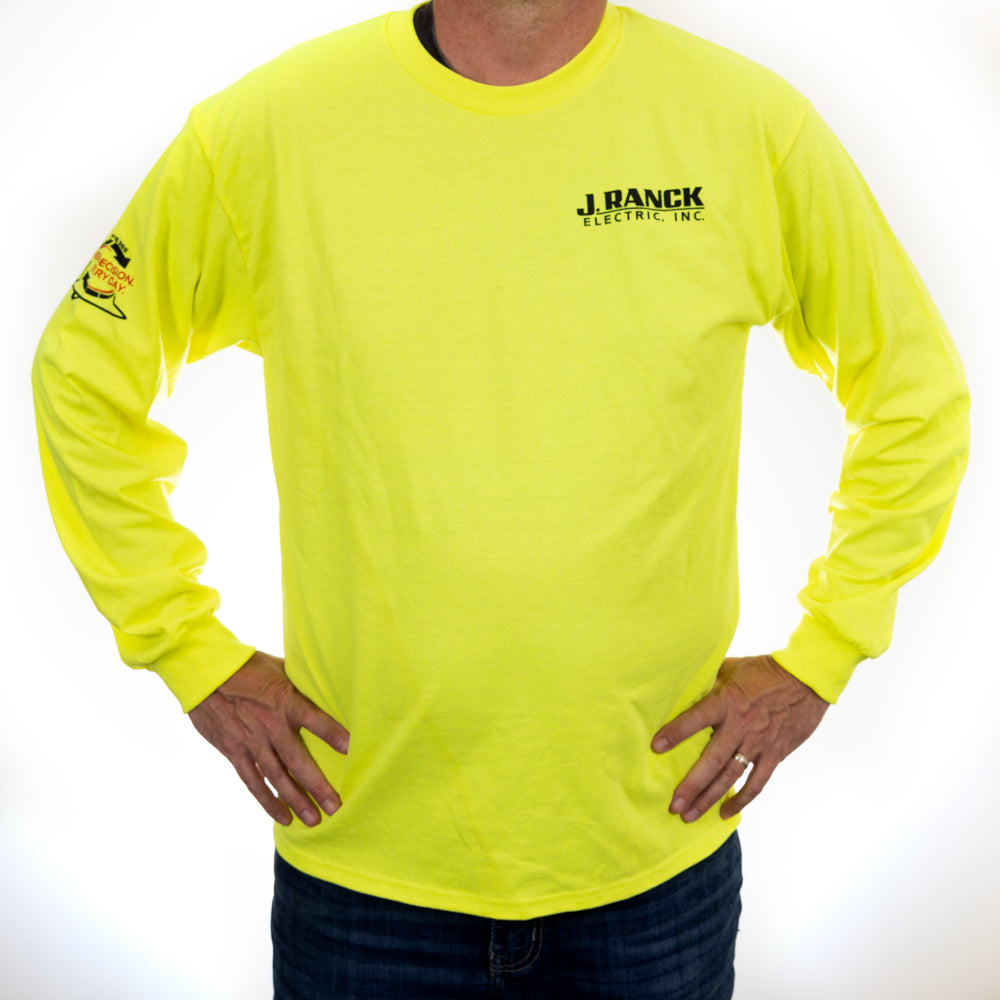 Gildan Long Sleeve High-Vis T-Shirt